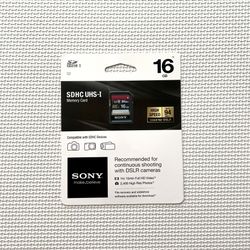 Sony 16GB SDHC Memory Card