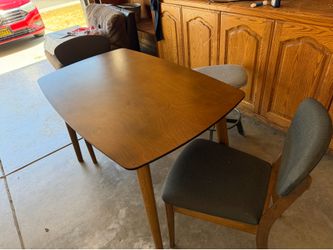 MCM table and chairs