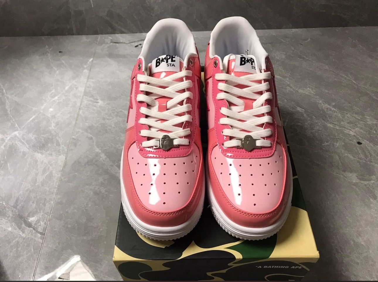 Bapestas Camo Pink