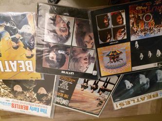 Beatles vinyl mix 6for $35
