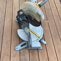 Rigid 12” Chop Saw Works Just Used 