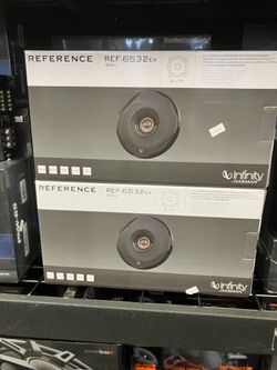 Infinity reference 6.5 inch speakers on sale today for 79.99