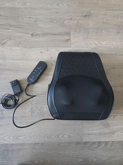 Barely used back massager with heat