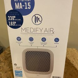 Medify MA-15 air purifier (brand new, no filters included)