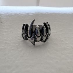 Stainless Silver Ring Size 8