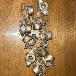 Rainbow brand Vtg? Brass saddle Tee 1/2” clamping  Lot of 10 MHD Poly