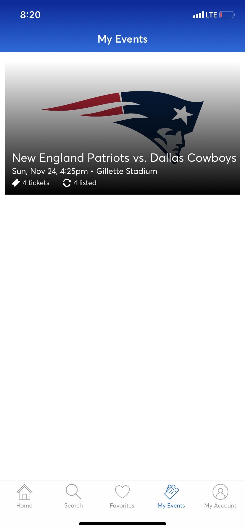Patriots Tickets Vs Dallas Cowboys