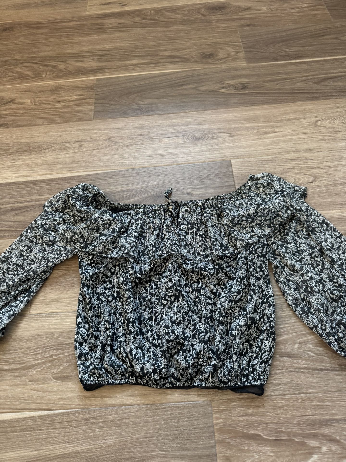 Off The Shoulder Abercrombie Bodysuit Shirt