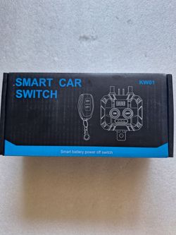 KOUARA Smart Car Battery Disconnect Switch — 12V Heavy Duty Remote Kill Switch (Anti-Theft System)