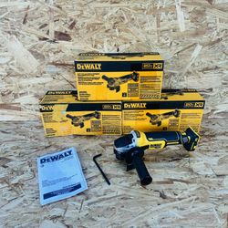 Dewalt 20v XR Brushless 4-1/2” Angle Grinder Whit Brake (Tool Only) Model DCG405