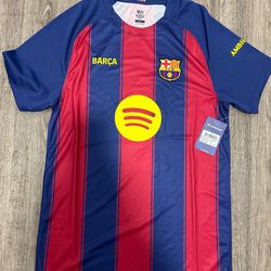 FC Barcelona 25/26 Home Jersey Men’s Medium M Blue Red Stripe NWT