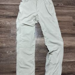 Patagonia Gi III Pants Men's Size M Tan Nylon Hiking Outdoor Lightweight 32 x 28