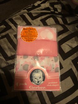 Baby Girl cloth diapers