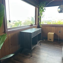 Media Console / Record Player Stand ( Bookshelf,  Side Dresser, Side Table)