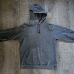 Supreme Overdyed Hoodie Navy