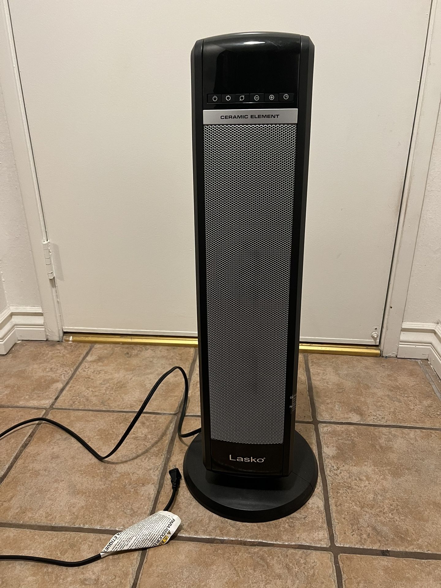 Space Heater - Lasko Ceramic Element, Black