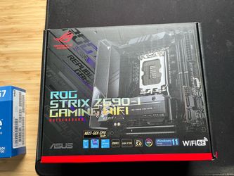 Asus Z690i Mini Itx 1700 Lga Motherboard