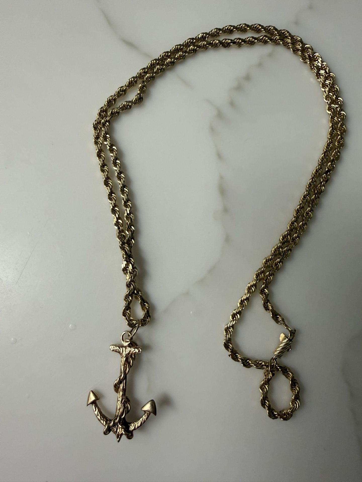 Gold Rope Chain 14k