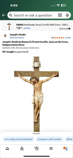 New  Jesus On The Cross Beautiful $20