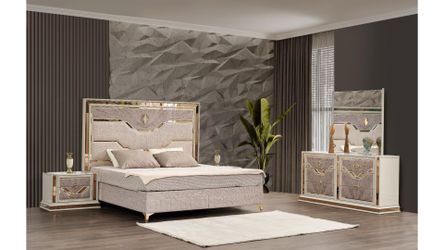 Brand New Stunning 4 piece Bedroom Set-AVAILABLE IN QUEEN AND KING