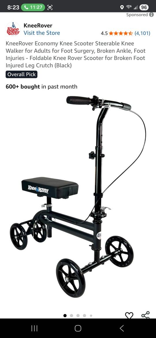 Kneerover Economy 2.0 Knee Walker
