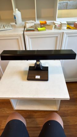 Vintage gooseneck desk light