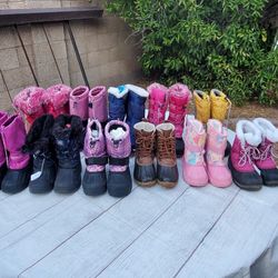 Girls Snow Boots Size 1