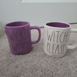 Rae Dunn Halloween Mugs