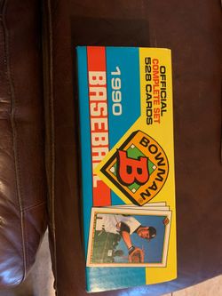 1990 Bowman complete baseball card set Factory Set