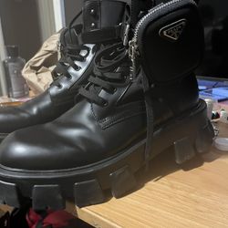 Prada Black Boots 