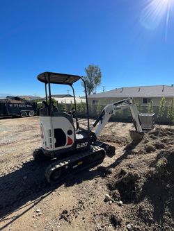 Bobcat e20 mini excavator