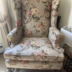 Ethan Allen Wing Back Chair 