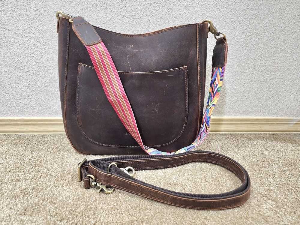 New Condition Full Grain Leather Handbags
