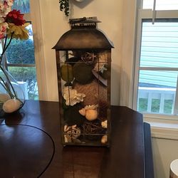 Large Candle Holder With Potpourri 