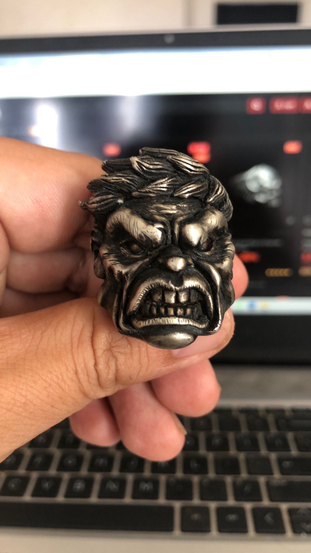 Handmade Hulk Ring - Solid Sterling Silver | Antique Finish | Custom Sizes Available | Brand New!