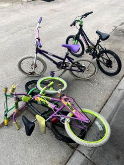 Kid's Bikes lot-6- all for 85.00