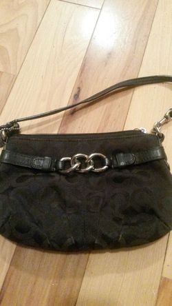 Coach small wristlet