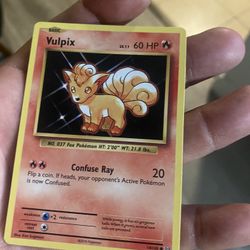 Pokémon Vulpix Card 