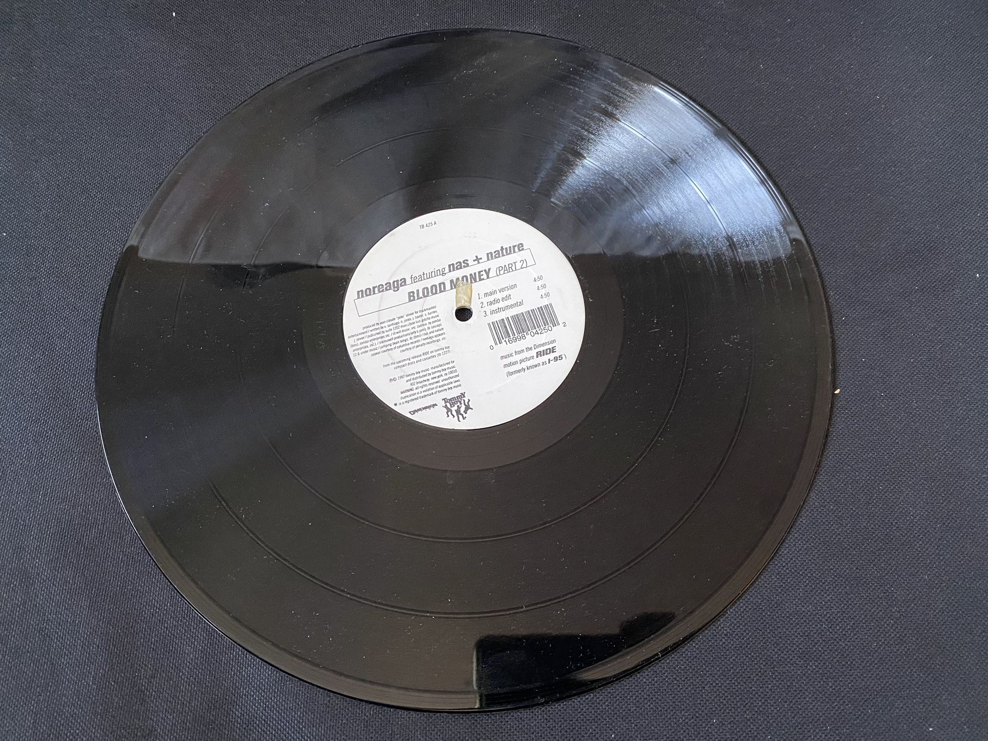 Noreaga featuring Nas and Nature blood money part 2 12 inch vinyl record Mobb Deep Wu Tang Clan MF Doom