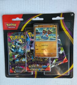 Pokemon Mega Evolution Pitch Black 3pk Blister