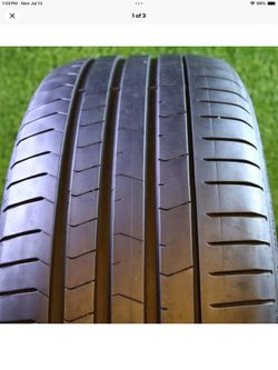 225 45R19 Pirelli PZero PZ4 Run Flat with 70% Tread 6/32 96W SKU 27656 Grade A Tires