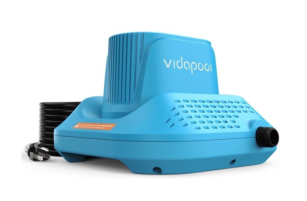 1/2 HP Pool Sump Pump Automatic On/Off, 2169 GPH Water Removal Pump with 25 Feet Power Cord