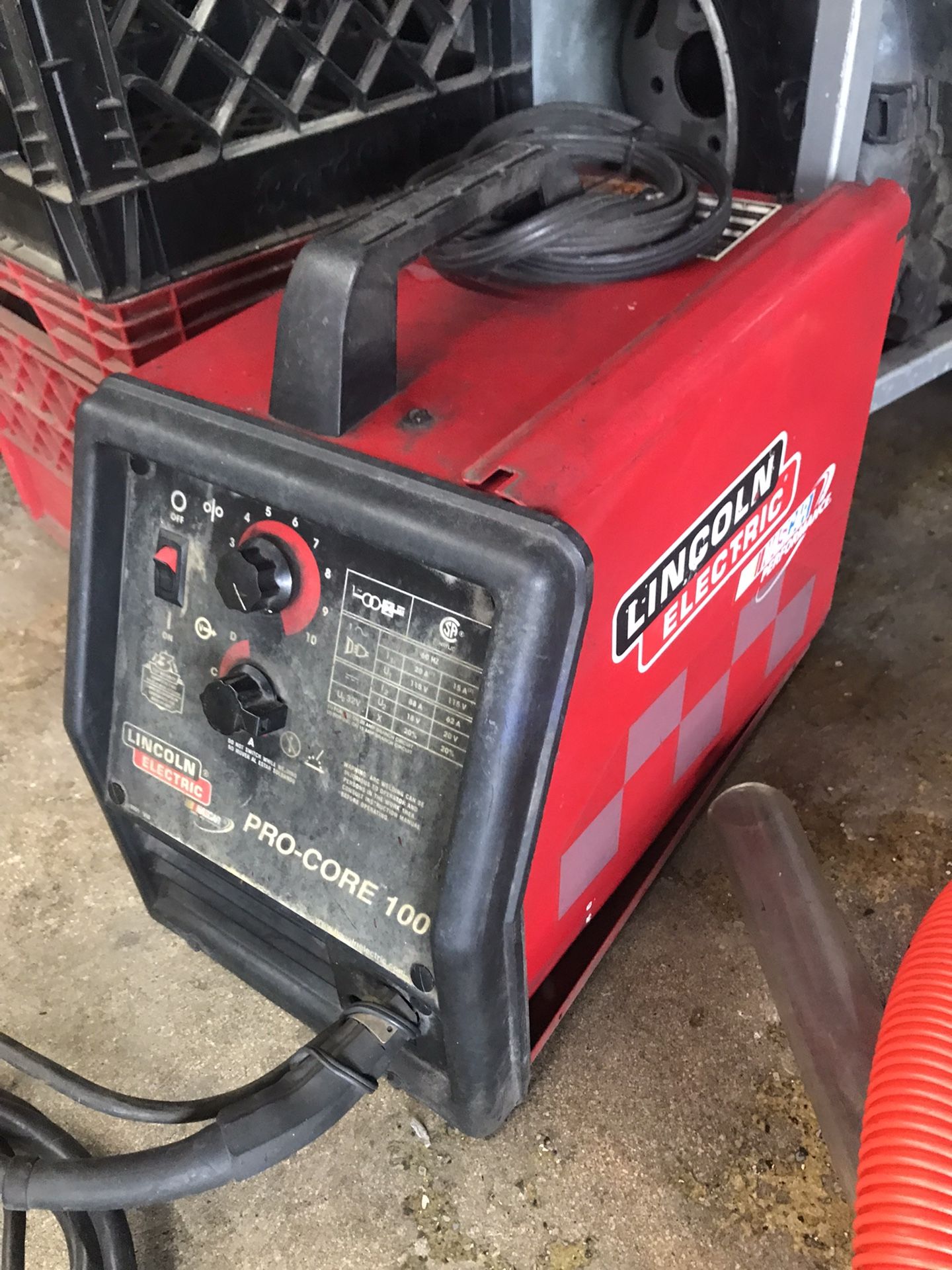 Lincoln Pro-Core-100 Nascar Edition Wire Feed MIG Welder