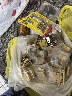 New cabinet door hinges, see photos.