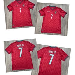 Small Medium Large XL 2XL 3XL 4XL Soccer Ronaldo Portugal home world cup 2026 kids and adults Jerseys jersey Ronaldo futbol Portugal 🇵🇹 Messi Argent