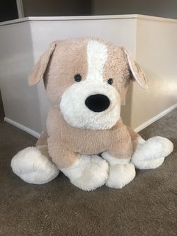 Giant dog teddy bear
