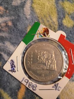 1988 mexican 5000 pesos coin commemorative events for the oil expropriation unc