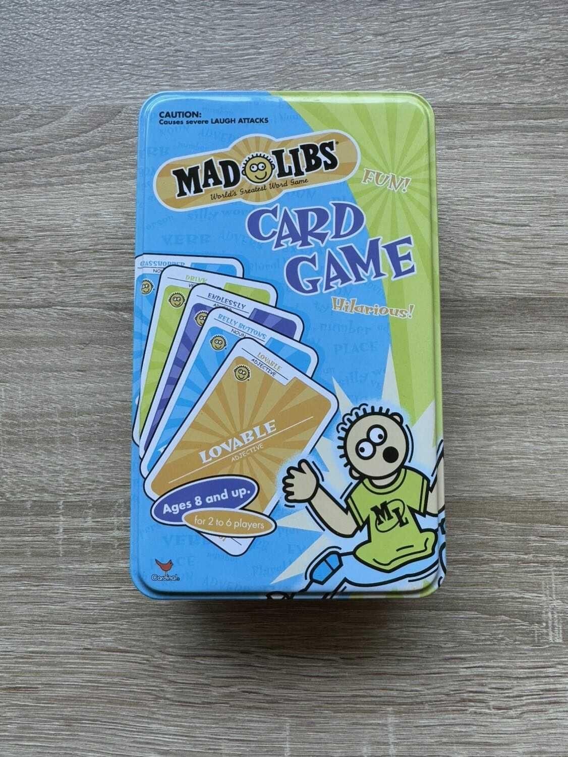 Mad Libs Card Game