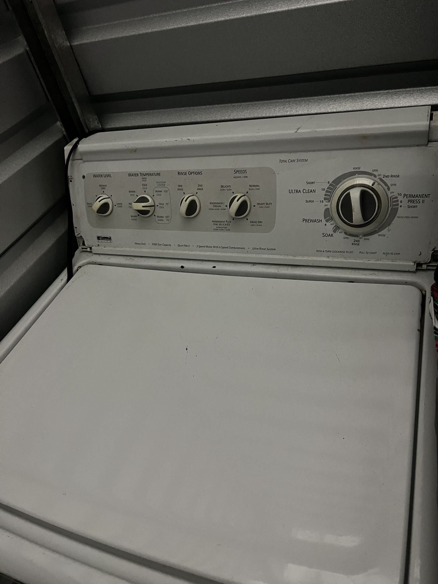 Kenmore Washer And Dryer