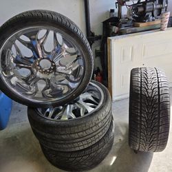 Low- profile Tires & Custom Rim